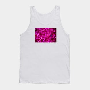 Pink / Swiss Artwork Photography Tank Top